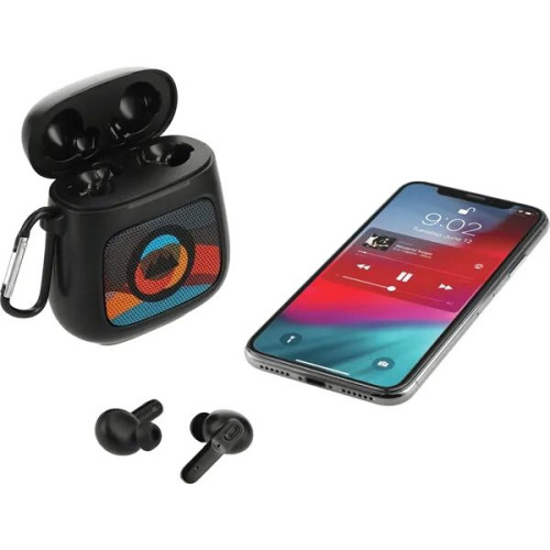 Remix Auto Pair True Wireless Earbuds and Speaker
