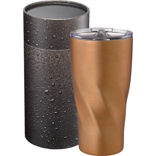 Hugo Copper Tumbler 20oz With Cylindrical Box