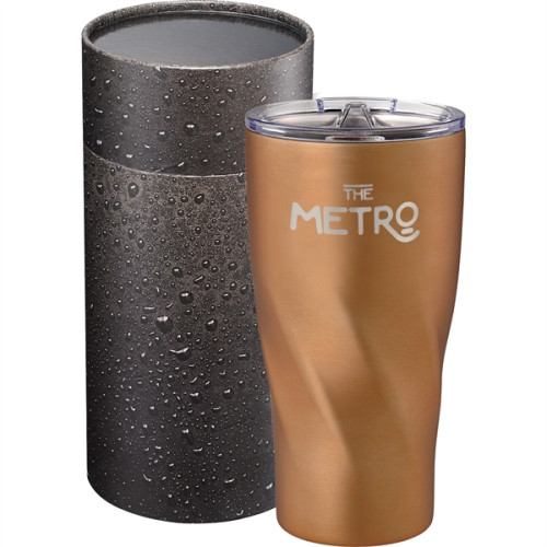 Hugo Copper Tumbler 20oz With Cylindrical Box