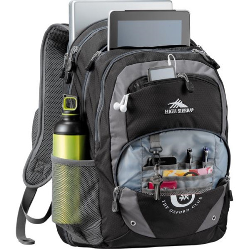 High Sierra Overtime Fly-By 17" Computer Backpack