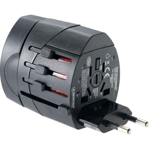 SKROSS World Travel Adapter EVO USB