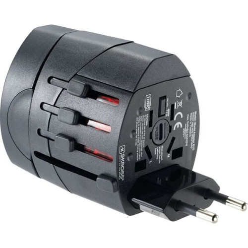 SKROSS World Travel Adapter EVO USB