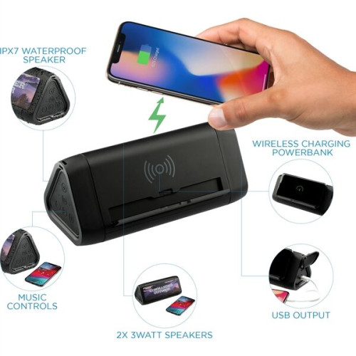 High Sierra Outdoor Speaker & Wireless PowerBank