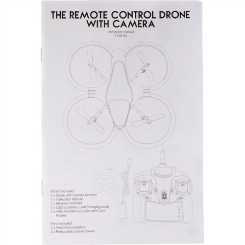 Remote Control Drone with Camera
