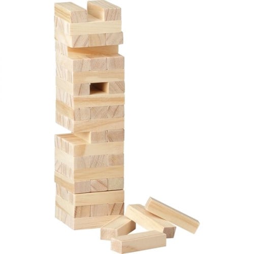 Wood Block Stacking Game