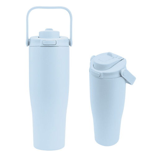 30 Oz. Denali Sip & Chug Recycled Stainless Steel Tumbler