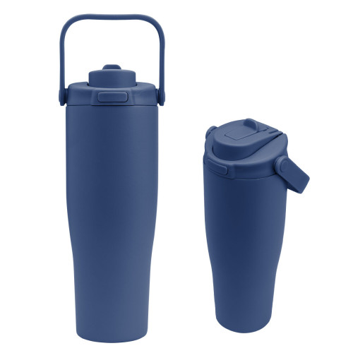 30 Oz. Denali Sip & Chug Recycled Stainless Steel Tumbler