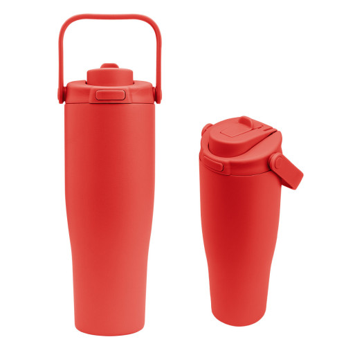 30 Oz. Denali Sip & Chug Recycled Stainless Steel Tumbler
