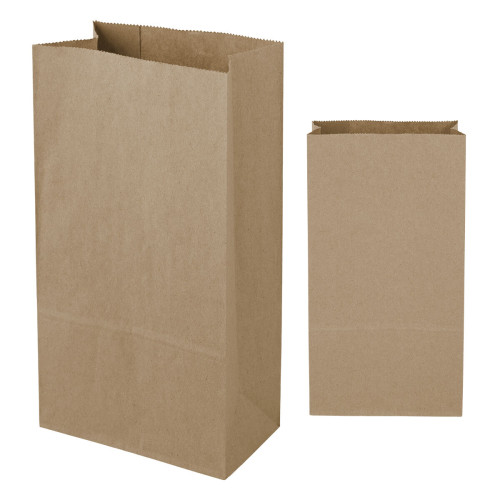 6# SOS Kraft Paper Bag - 6" x 11.06"