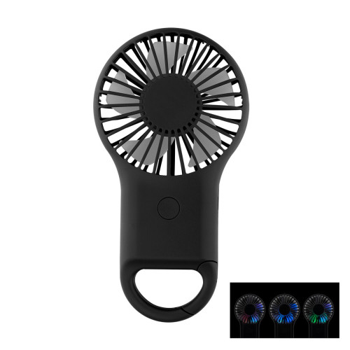 Rechargeable Handheld Fan with Carabiner 2.0