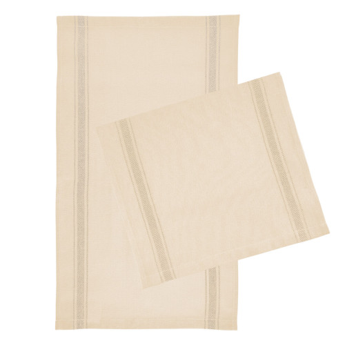 Cotton Stripe Tea Towel