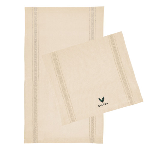 Cotton Stripe Tea Towel