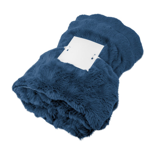 Faux Fur rPET Bubble Blanket