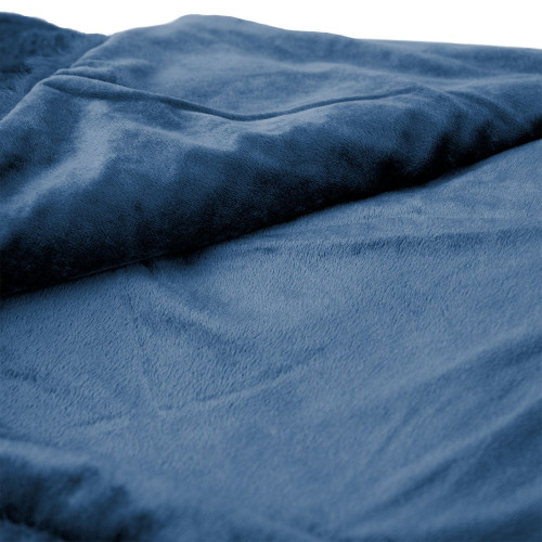 Faux Fur rPET Bubble Blanket