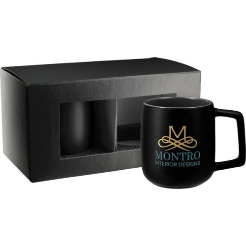 Sienna Ceramic Mug 2 in 1 Gift Set