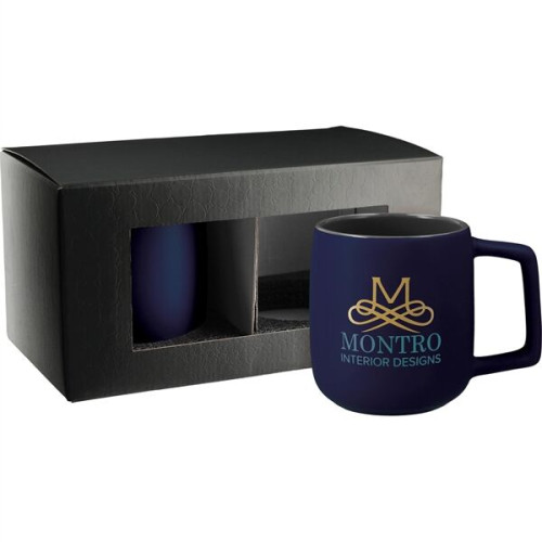 Sienna Ceramic Mug 2 in 1 Gift Set