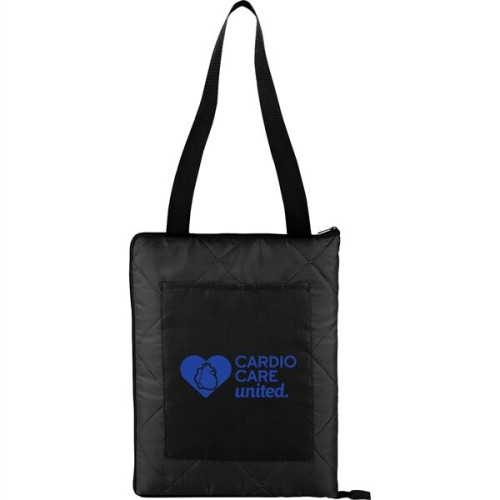 Fold Up Picnic Blanket with Carrying Strap