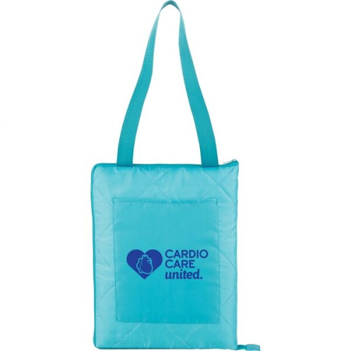 Fold Up Picnic Blanket with Carrying Strap