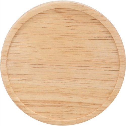 Hearth Ceramic Mug with Wood Lid/Coaster 15oz