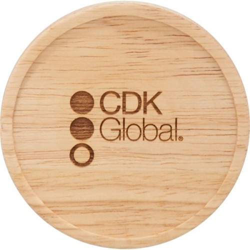 Hearth Ceramic Mug with Wood Lid/Coaster 15oz