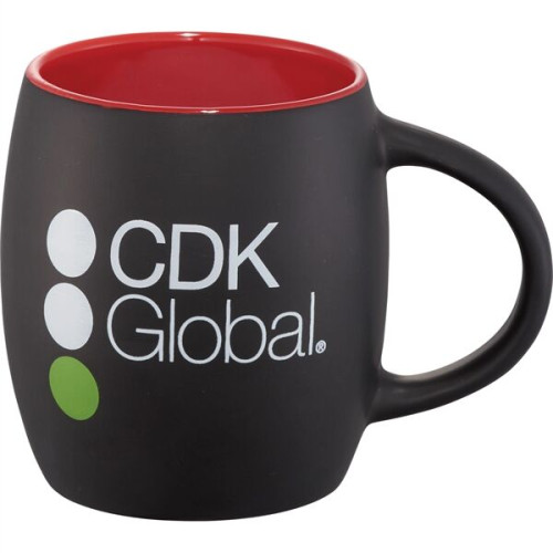 Hearth Ceramic Mug with Wood Lid/Coaster 15oz