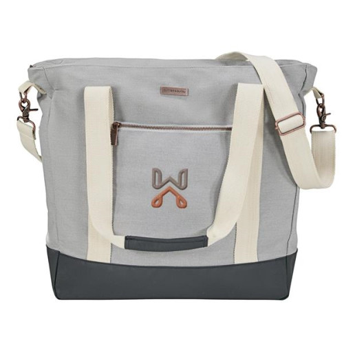 Cutter & Buck® Cotton Computer Tote