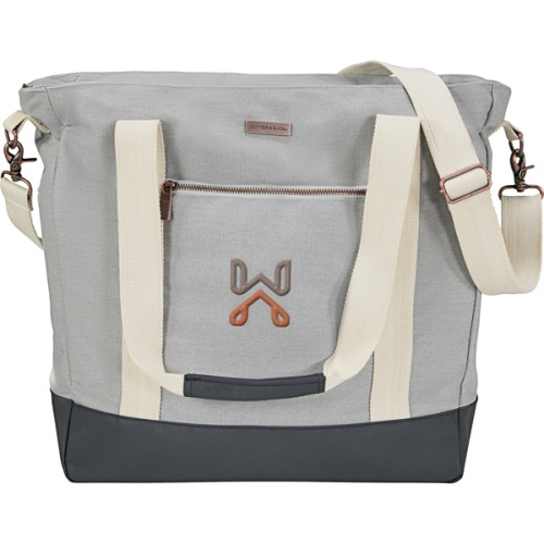 Cutter & Buck® Cotton Computer Tote