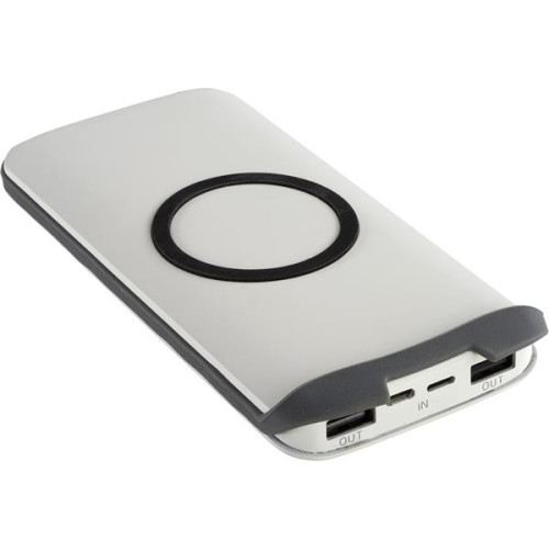 Swift 6000 mAh Wireless Power Bank w/2-in-1 Cable