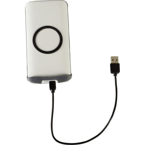 Swift 6000 mAh Wireless Power Bank w/2-in-1 Cable
