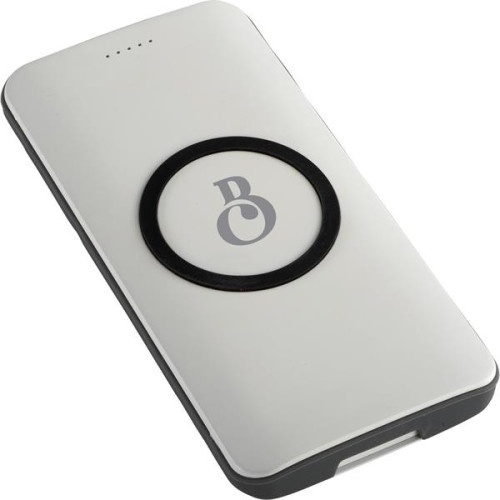 Swift 6000 mAh Wireless Power Bank w/2-in-1 Cable