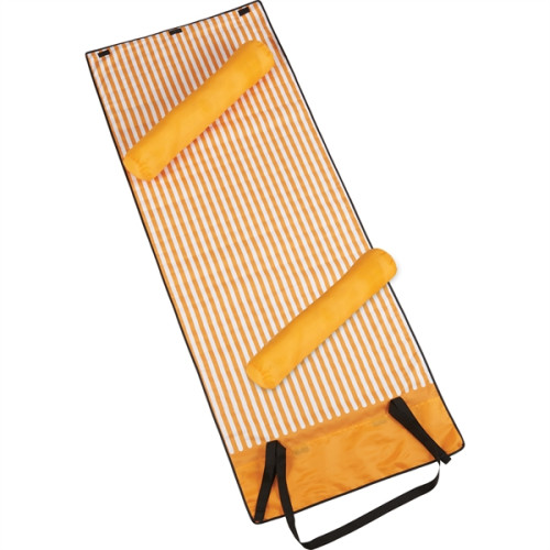 Roll-up Beach Blanket with Pillow