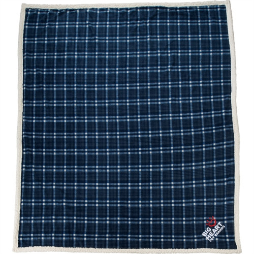 Field & Co.® Plaid Sherpa Blanket