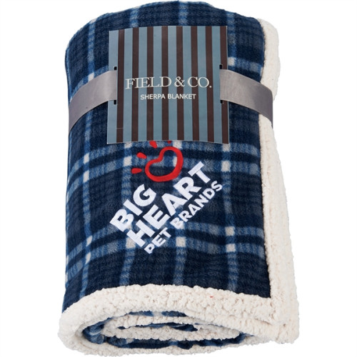 Field & Co.® Plaid Sherpa Blanket