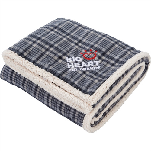 Field & Co.® Plaid Sherpa Blanket