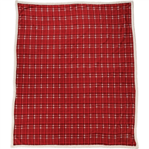 Field & Co.® Plaid Sherpa Blanket