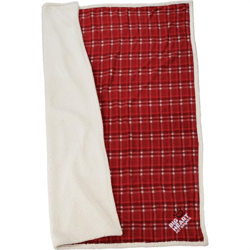 Field & Co.® Plaid Sherpa Blanket
