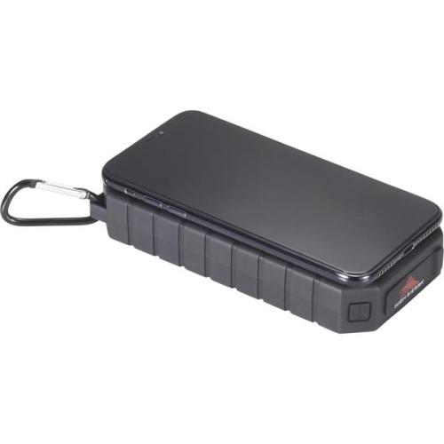 High Sierra® IPX 5 Solar Fast Wireless Power Bank