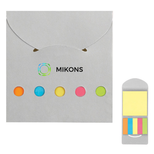 Sticky Notes And Flags In Pocket Case