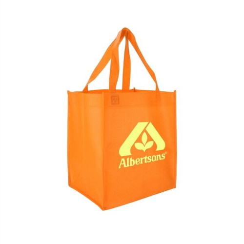 10.5"w x 11.75"h with 8" Gusset Shopping Tote