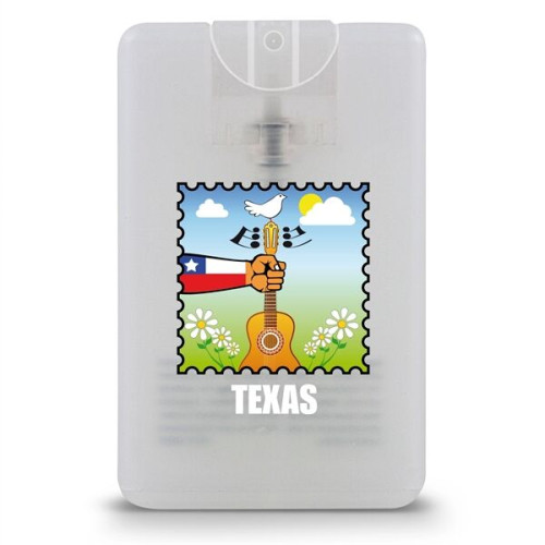 Credit Card Style Antibacterial Hand Sanitizer Spray