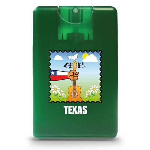Credit Card Style Antibacterial Hand Sanitizer Spray