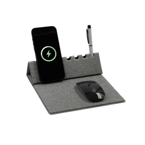 EvoPad Charge 2 RPET Desktop Organizer / Wireless Charger