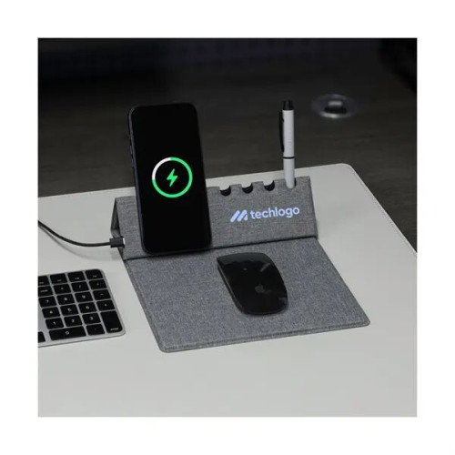 EvoPad Charge 2 RPET Desktop Organizer / Wireless Charger