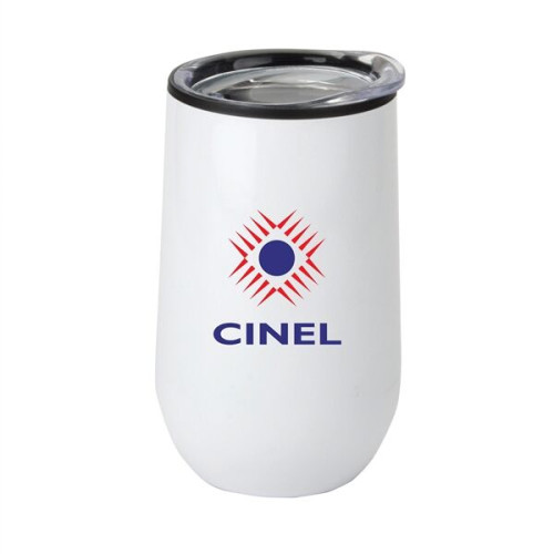 14 oz Stainless Steel Stemless Wine Glass With PP Lining