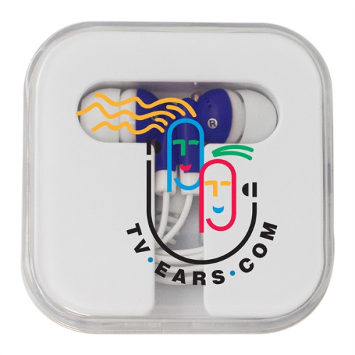 Earbuds with Square Case