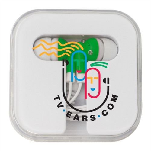 Earbuds with Square Case