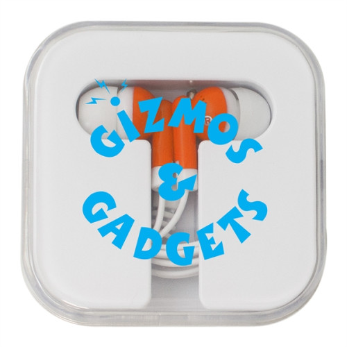 Earbuds with Square Case