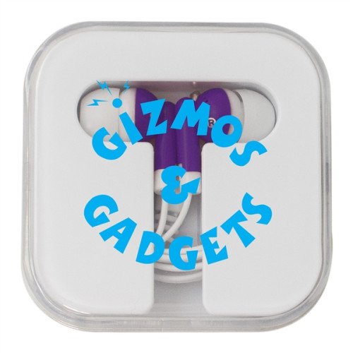 Earbuds with Square Case