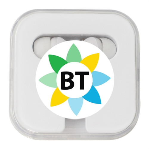 Earbuds with Square Case
