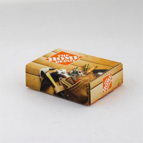 6.75" X 4.875" X 2" 4CP Full Bleed E-Flute Tuck Box